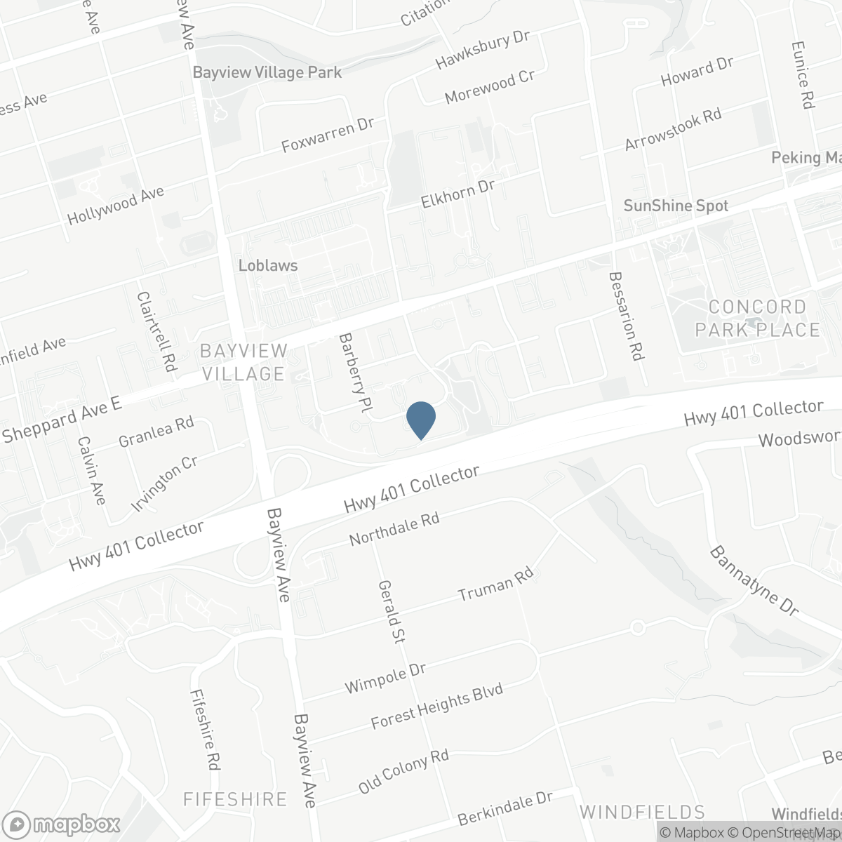 2309 - 3 REAN DRIVE, Toronto, Ontario M2K 1H1